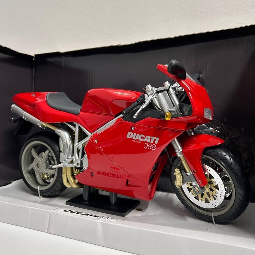 NewRay ニューレイ 1/6 Ducati ドゥカティ 998 ミニカー Amazon | NewRay 1/6 Ducati 998 testastretta Red ニューレイ