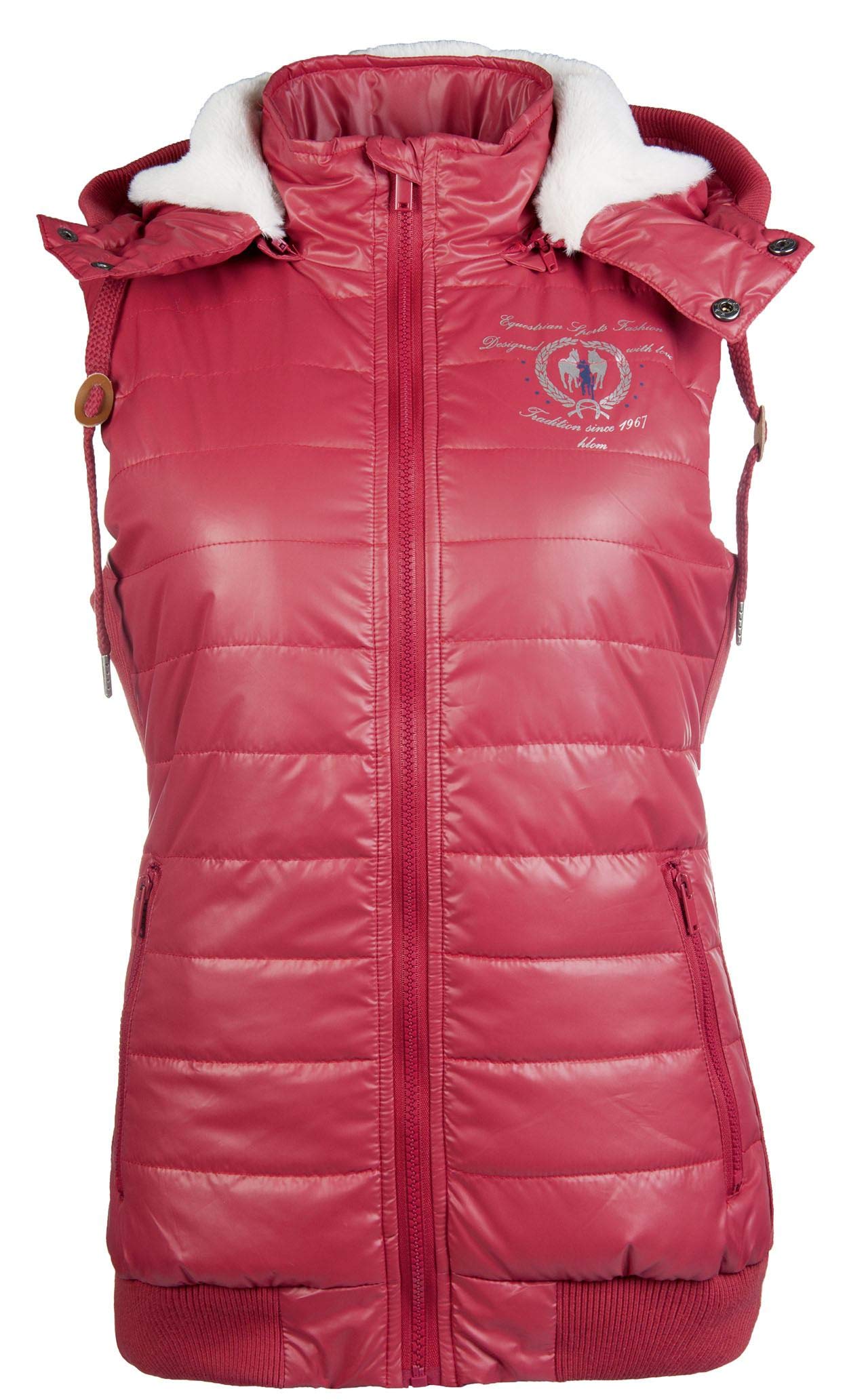 HKM SPORTS EQUIPMENT Reitweste-Ashley-6900 Chaleco de Jean, Unisex Adulto