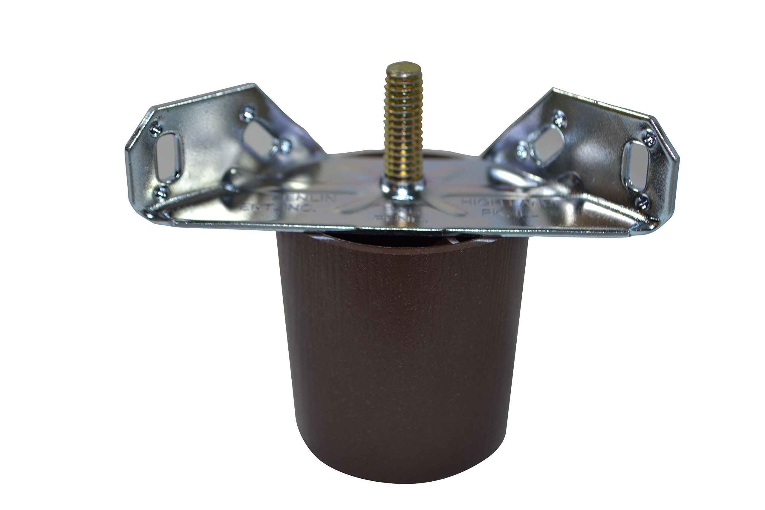 FR Chair Sofa Sectional Leg Bracket Fits 1/4 Inch Bolt