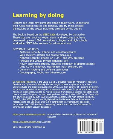 Computer & Internet Security: A Hands-on Approach
