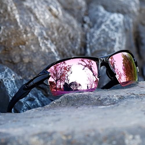 Miniatura 3 de kimorn Gafas de sol deportivas polarizadas para hombres y mujeres, para béisbol, pesca, ciclismo, correr, golf, motocicleta, K1463