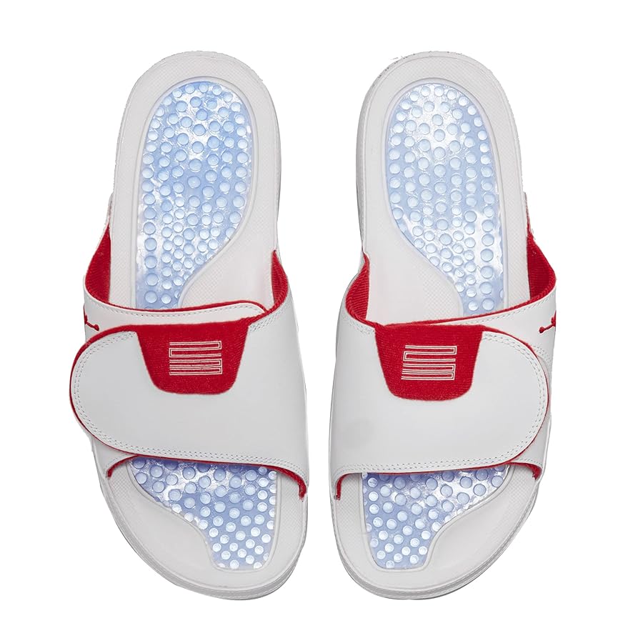 Amazon | Nike mens Jordan Hydro XI Retro Slippers, White