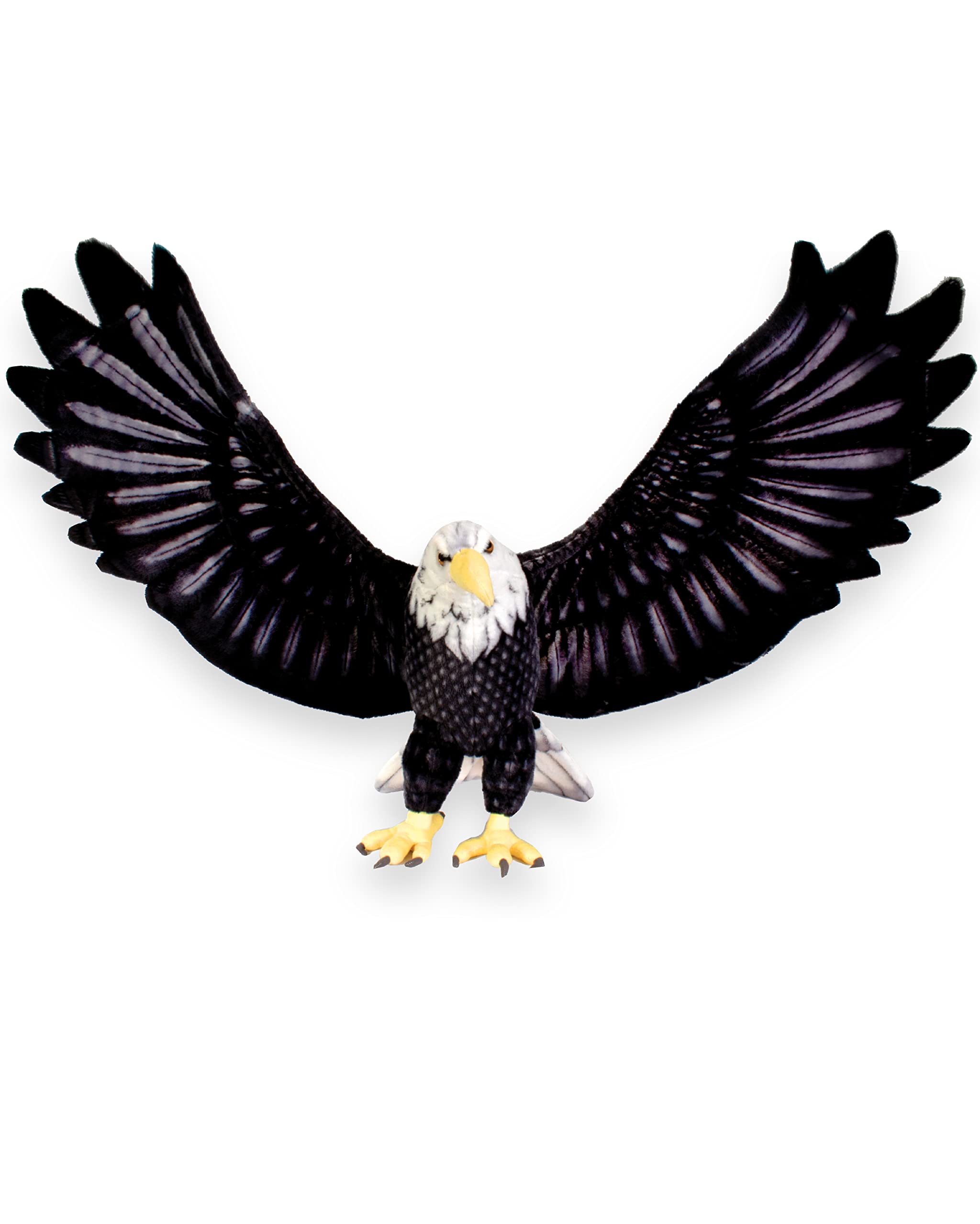 Real Planet Safari Animals Plush - Soft Stuffed Animal Gift for Kids All Ages Woodland Forest Eagle Plushies