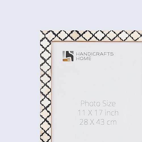 Miniatura 4 de Handicrafts Home Marcos de fotos de 11 x 17 pulgadas, hechos a mano, arte para colgar en la pared, cuarto de bebé, invitados, sala de estar,