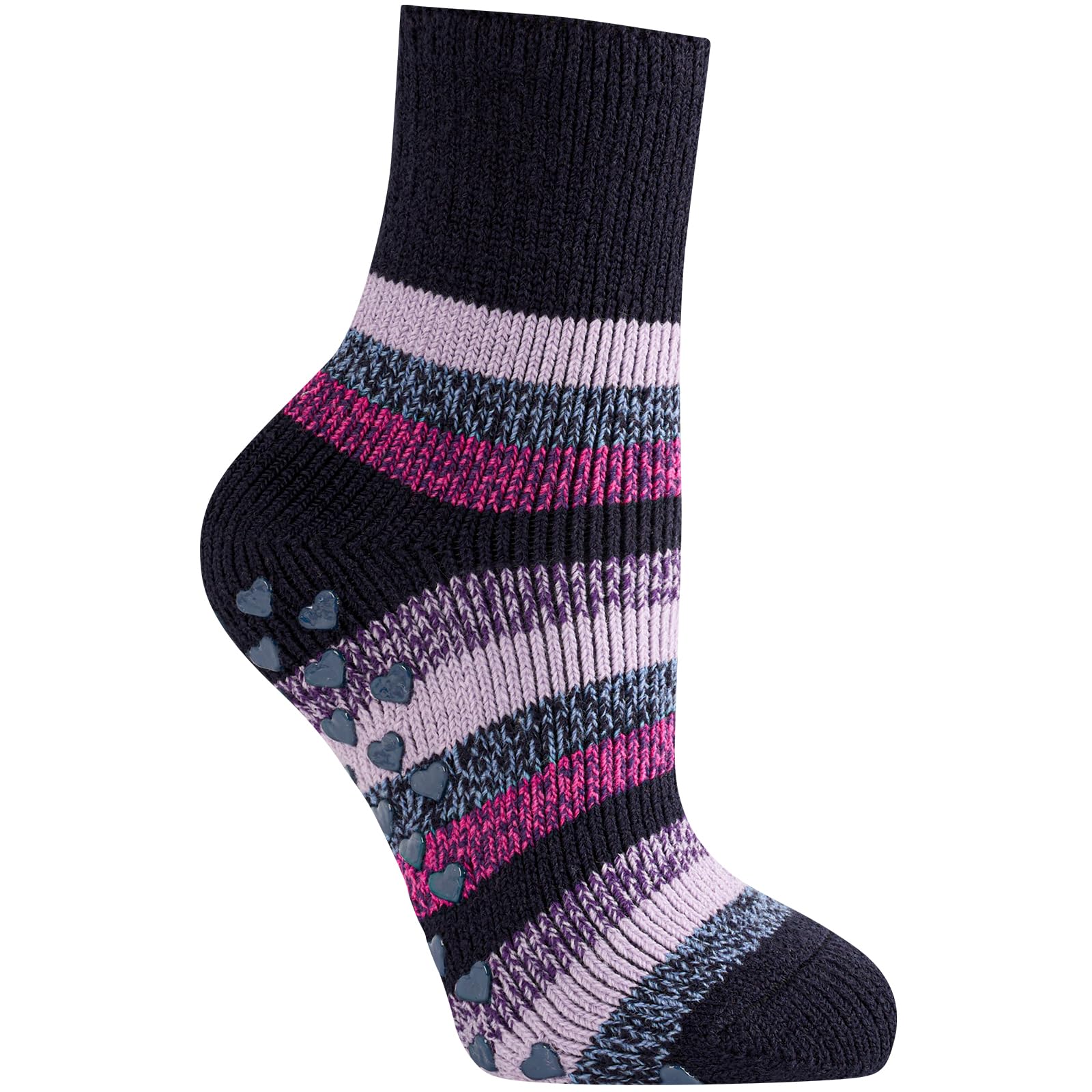 SukModen Kuschelsocken Damen，Antirutschsocken für Zuhause | Flauschige Wärmesocken mit Noppen.Warme Weihnachtssocken als Geschenk für Frauen, Größe 35–42