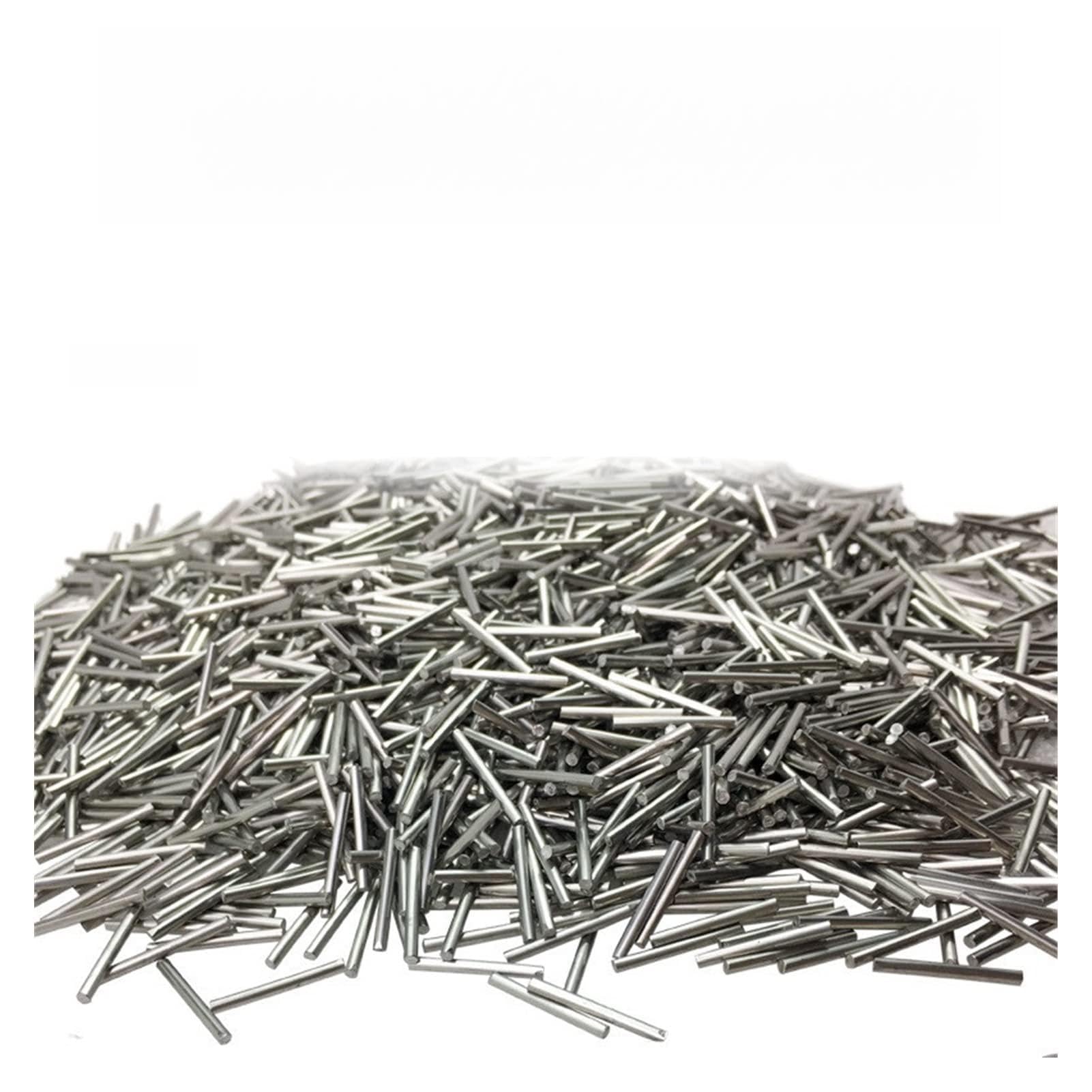 1KG Mini Pins Magnetic Rotary Tumbler Polisher Tools Stainless Steel Polishing Needles Jewelry Polishing Needles Media(0.2x3mm)