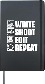 Filmmaker Movie Film Screenwriter Movies Director Hardcover Journal, Black