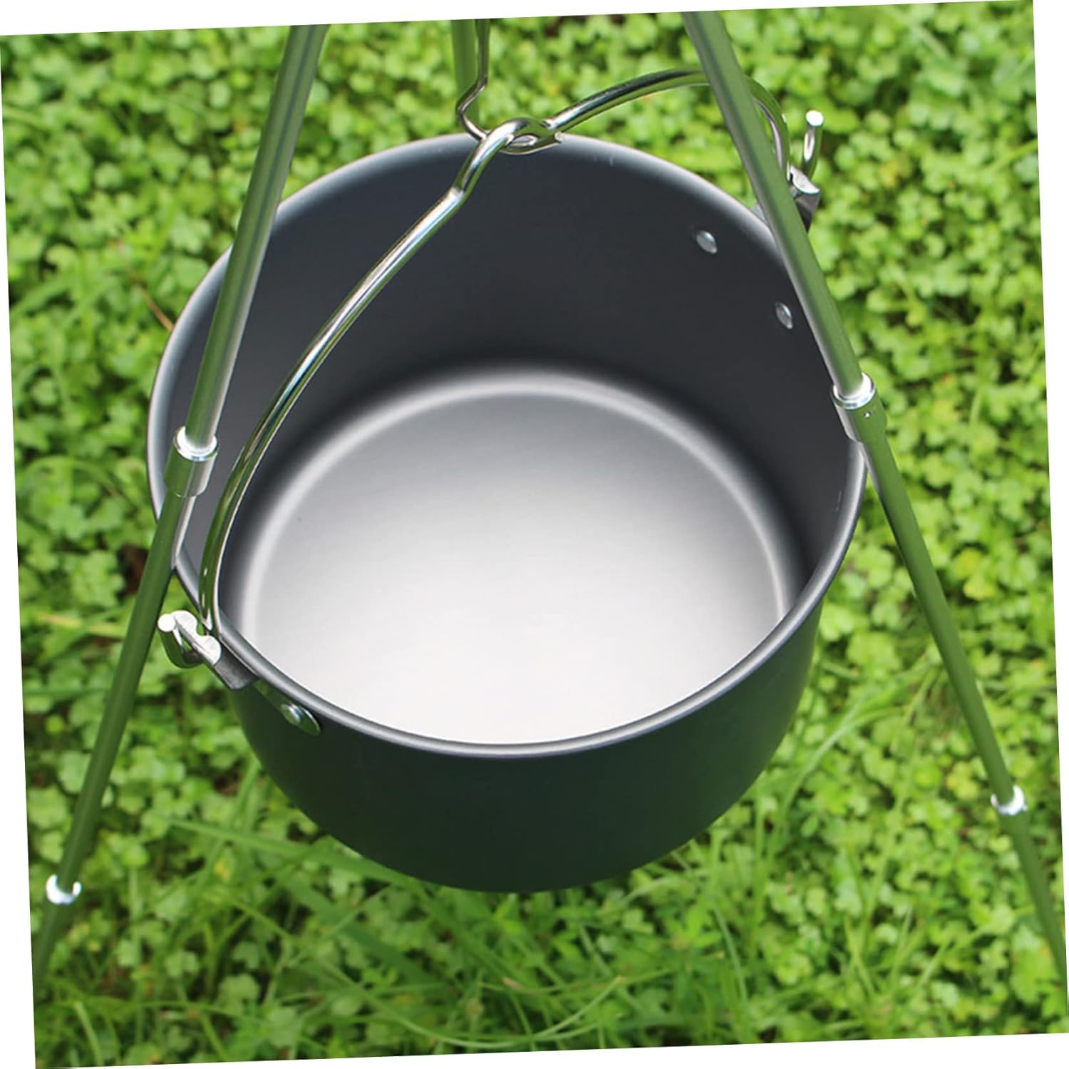 Yardwe Backpacking Cookware Pot Camping Cooking Utensil Portable Picnic Cooking