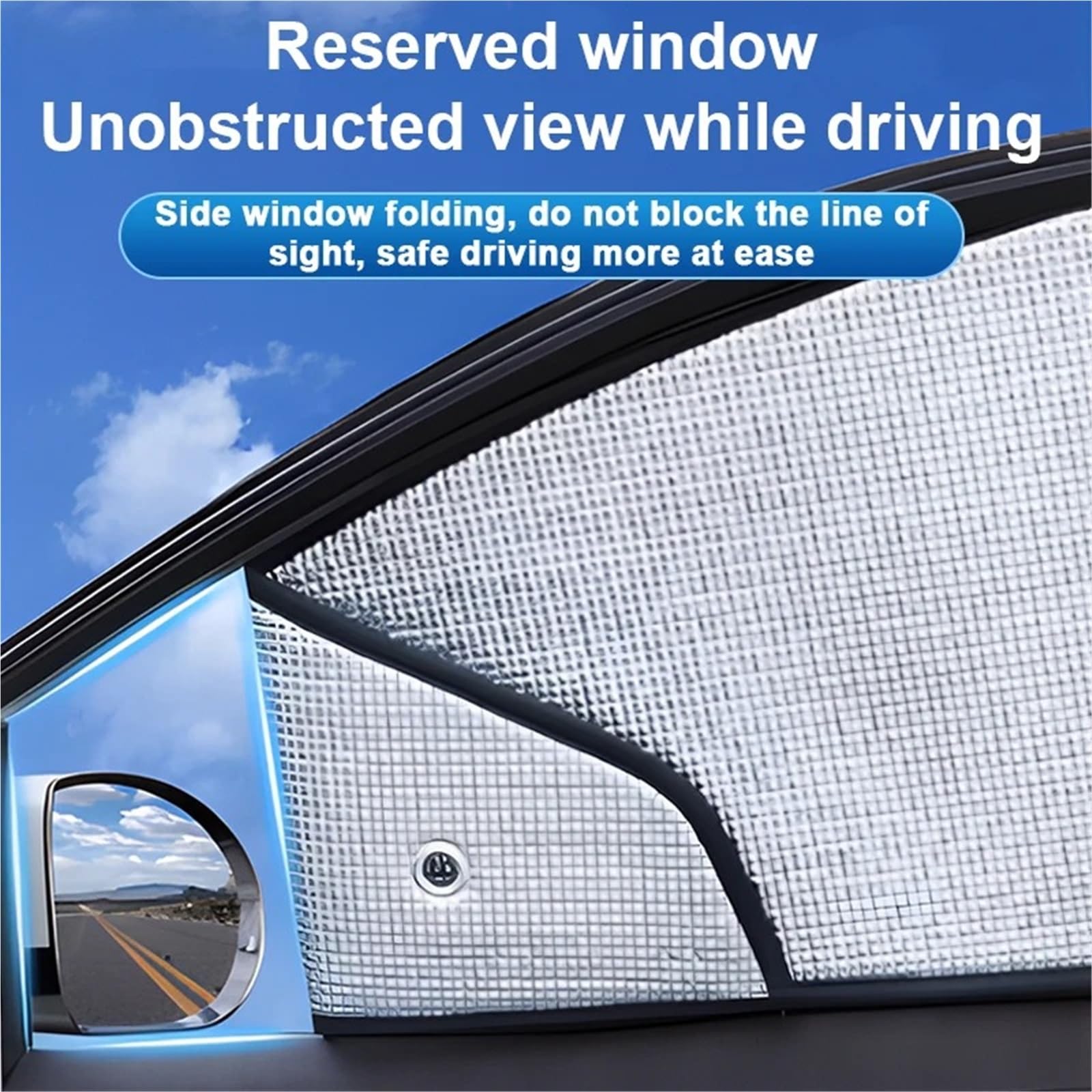 Parasole de Auto per Hyundai per Starex H-1 | Parasole Coperture integrali Parabrezza Visiere anti UV(Rear sunshades)