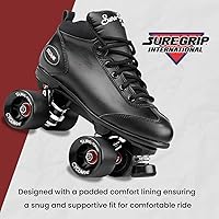 Vista 2 de Sure-Grip Cyclone Roller Patín Negro