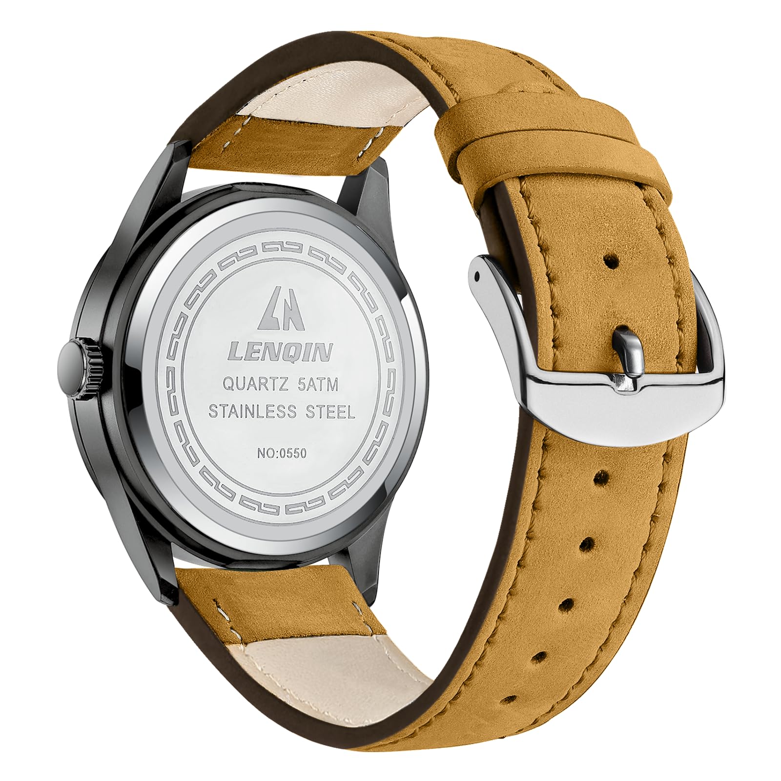 LN LENQIN Orologio Uomo Orologio Militare Orologio Campo Orologi Analogici Al Quarzo Per Uomo Orologi Polso Impermeabili Con Cinturino in Nylon Orologio Sportivo Tattico Militare Con Data