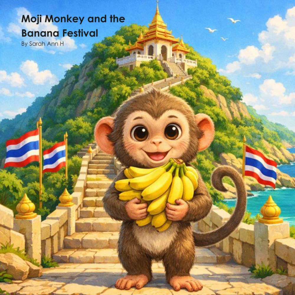 Moji Monkey and the Banana Festival (Moji and Mila Adventures)