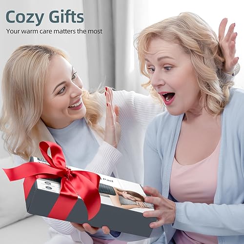 Miniatura 7 de Heating Pad XXXL for BackNeckShoulder Pain Relief and Cramps, Valentines Day Birthday Gifts for Him Her Women Men Mom Dad, 6 Heat Settings Auto-Off,