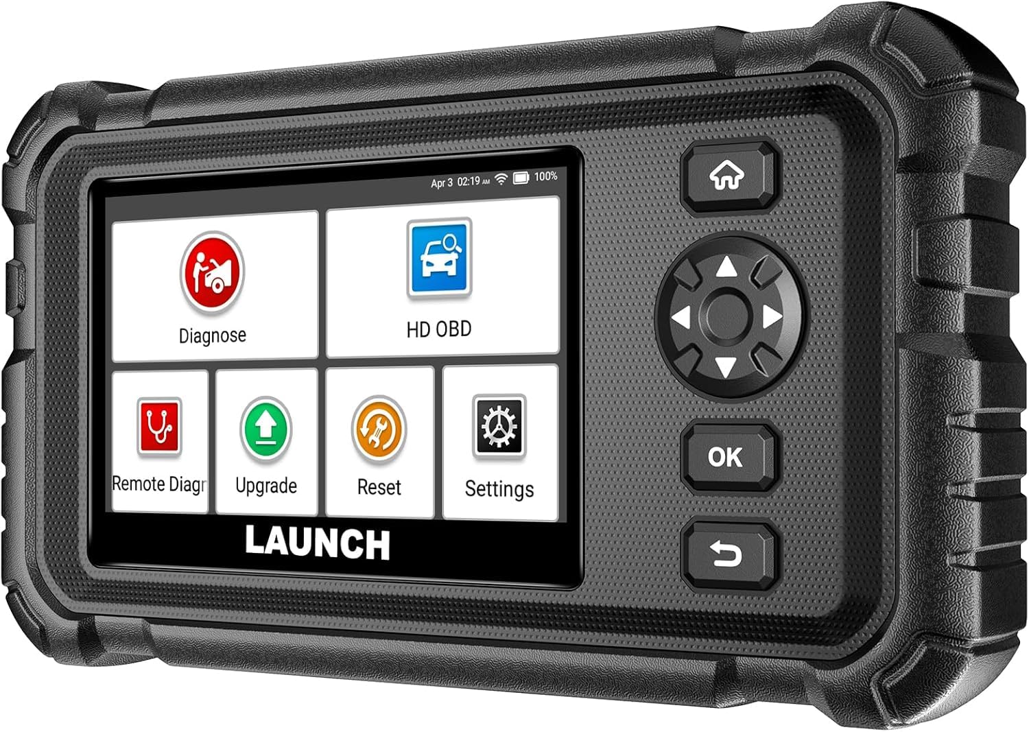LAUNCH CRP129 HD - Herramienta de diagnóstico para camiones de alta resistencia, sistema completo de diagnóstico diésel con 7 reinicios, restablecimiento y restablecimiento de DPF, ajuste de límite de