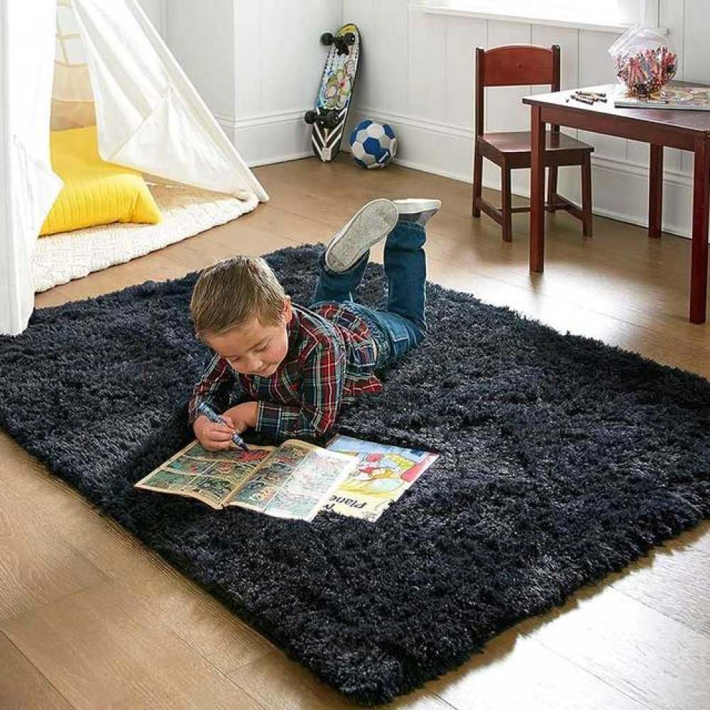 Tapis de chambre doux et moelleux pour protéger les pieds du sol froid