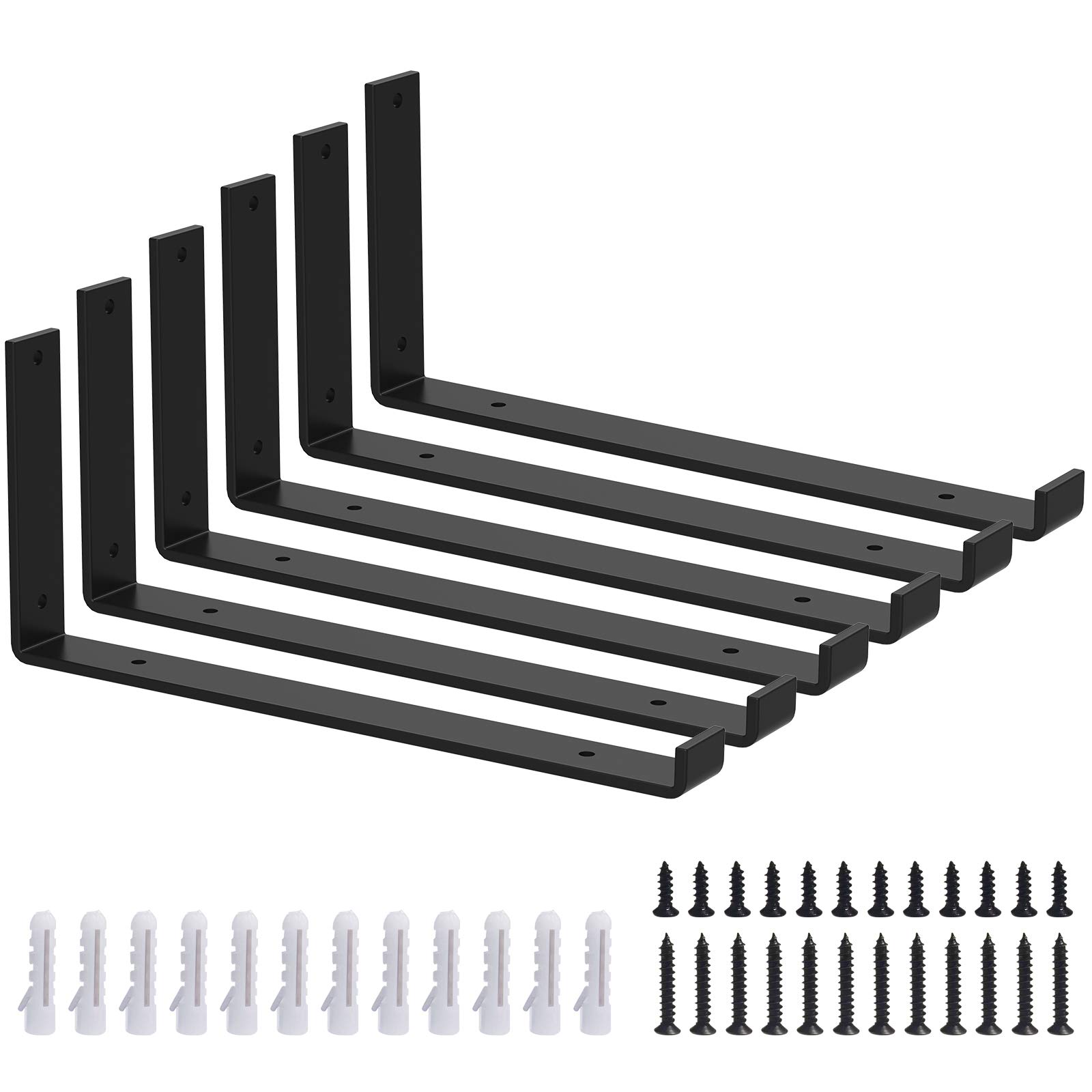 Buy Shelf Brackets 8 inch Brackets for Shelves,Metal Heavy Duty Shelf