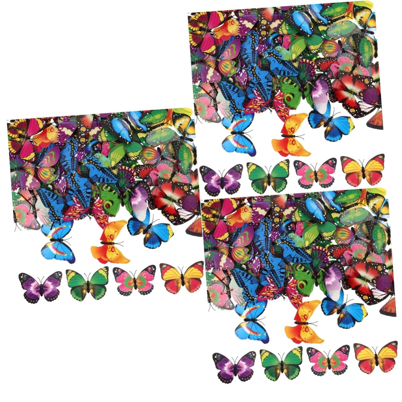 EXCEART 300piezas Pin De Decorativo Para Niñas De Broches Para Ropa Mochilas y Accesorios Fácil De Usar y Seguro