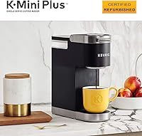 Vista 14 de Keurig K-Mini Plus Cafetera, Certificada Reacondicionada, Negro (Renovada)