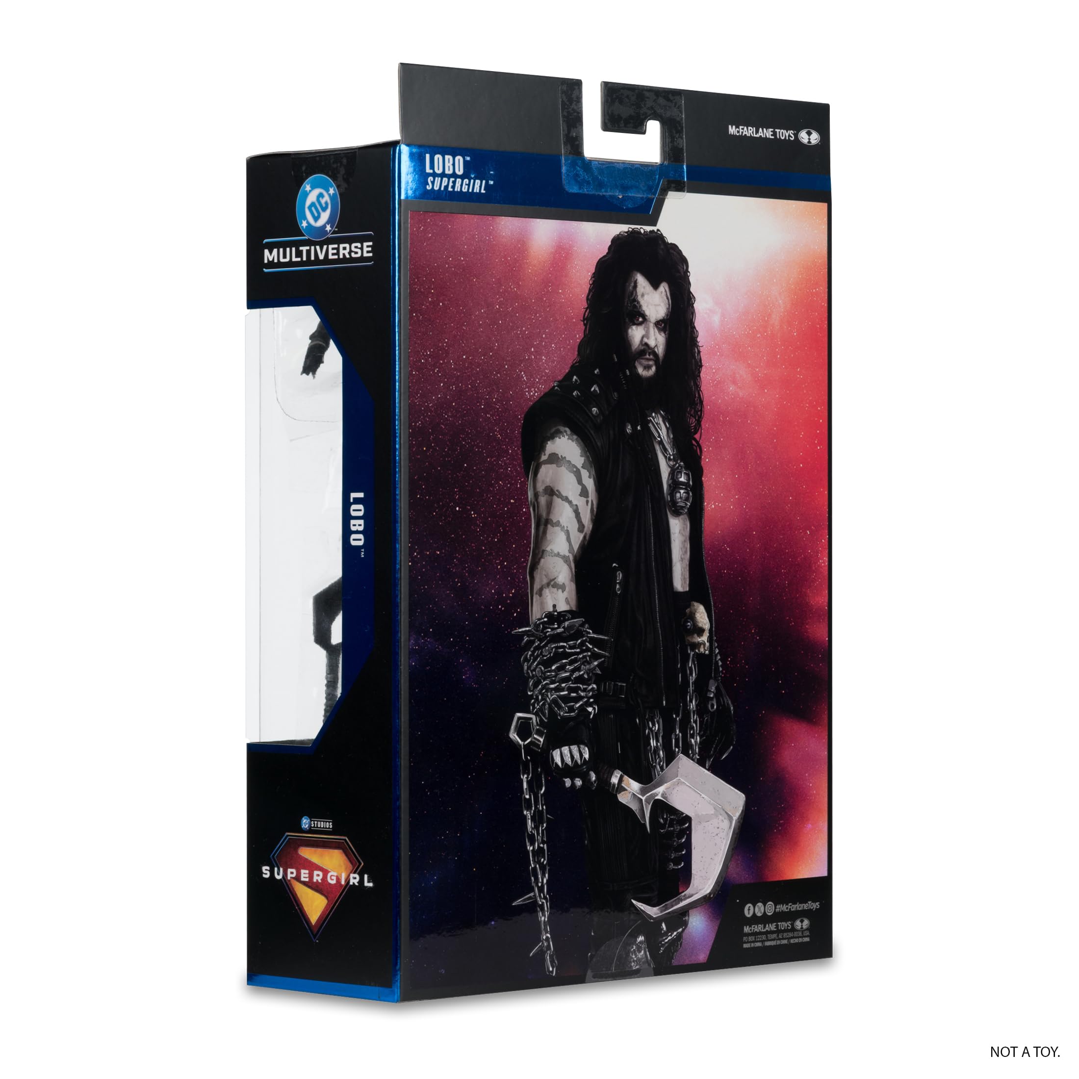 McFarlane -DC Multiverse Lobo (Supergirl Movie) 7 cali figurka akcji (Deluxe Theatrical Edition)