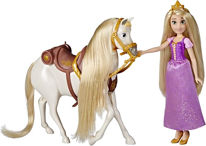 Disney Dreamlight Valley : l'extension Wishblossom Ranch est maintenant disponible, voici ce à quoi s'attendre 7 71OaAnOl7ML. AC SX679 Disney Princess Rapunzel and Maximus Fashion Doll and Horse, Accessories and Removable Clothes, Toy for Kids 3 Years and Up (Amazon Exclusive)