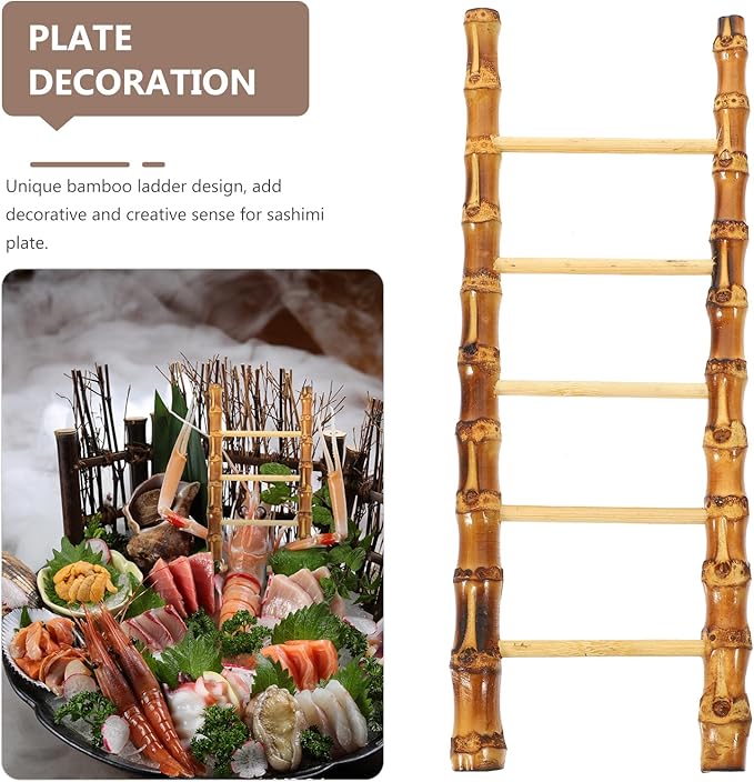 Bandeja de Sushi de Bambú ARTIBETTER 23x9x4cm Ligera miniatura 9
