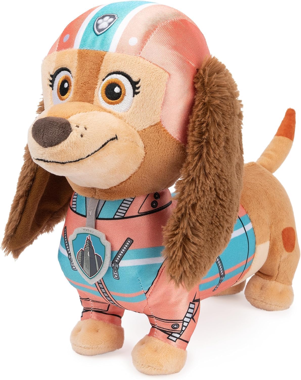 Personalized PAW Patrol in Heroic Standing Position Premium Stuffed Animal for Ages 1 and Up - 12 Inches (Personalized Liberty)