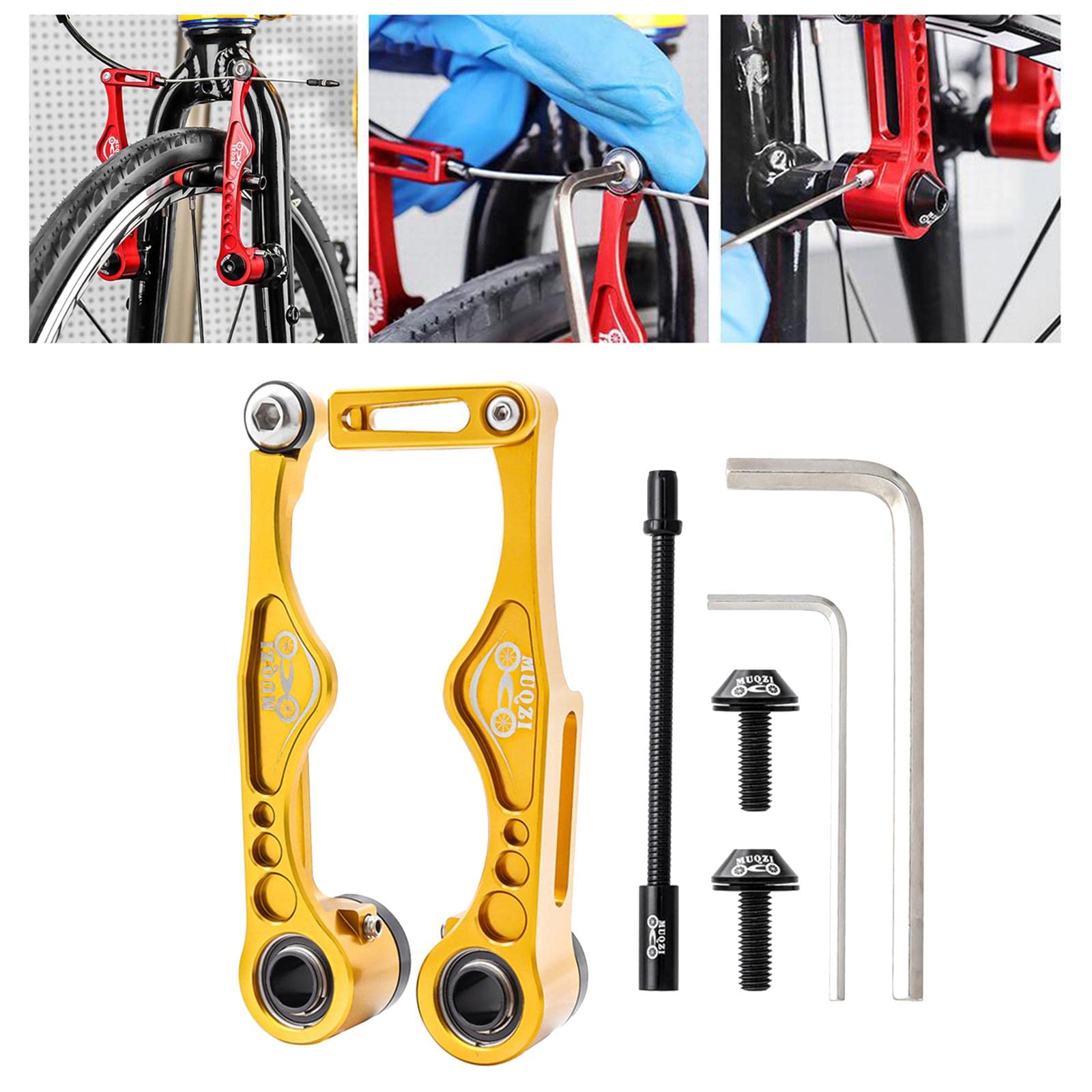 BMXフレーム・ブレーキ・レバー・セットです Amazon | Dickly 自転車Vブレーキブレーキレバーセットフォーディング