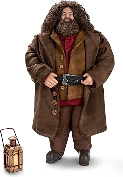 The Ashton-Drake Galleries Warner Brothers Harry Potter Hagrid Collector Figure, 18.5 Inches, Poseable Arms, Movie-Accurate Details