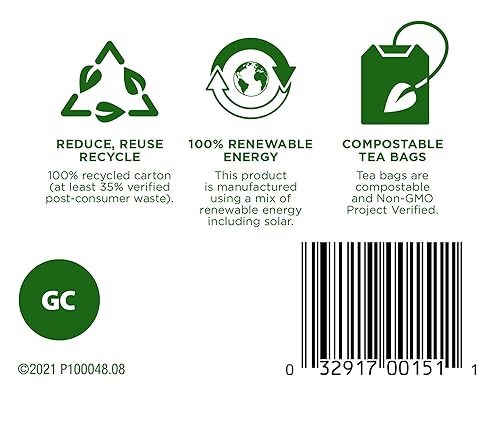 Miniatura 6 de Traditional Medicinals Té de hierbas orgánico de jengibre y manzanilla, alivia la indigestión ocasional o las náuseas (paquete de 3) – 48 bolsas de