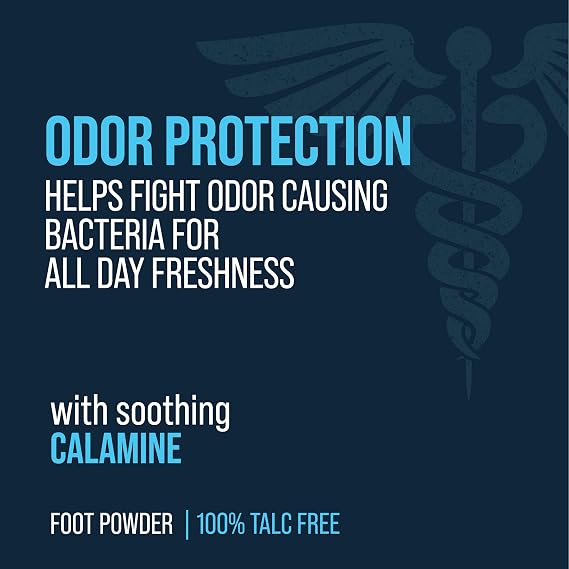 Certain Dri Foot Powder for Men & Women, Talc-Free, 8 oz
