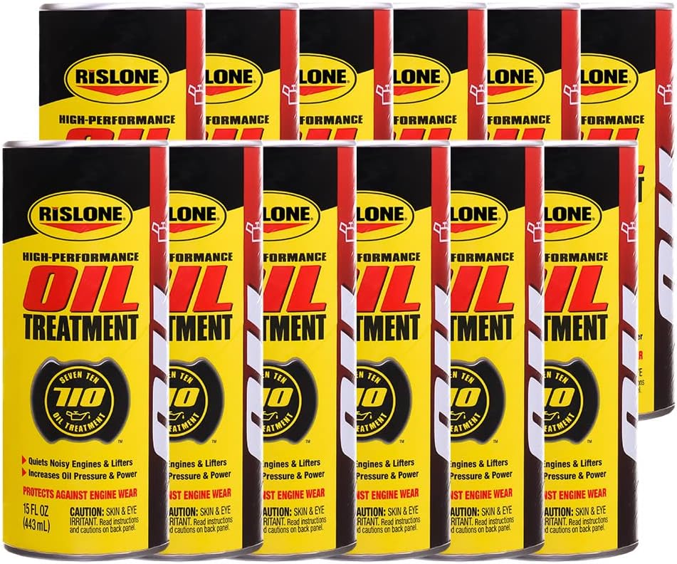 Rislone 4471-12PK High Performance Oil Treatment - 15 oz, (Pack of 12)