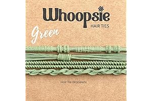 Green Boho Hair Tie Bracelets: Versatile Elegance for Every Occasion