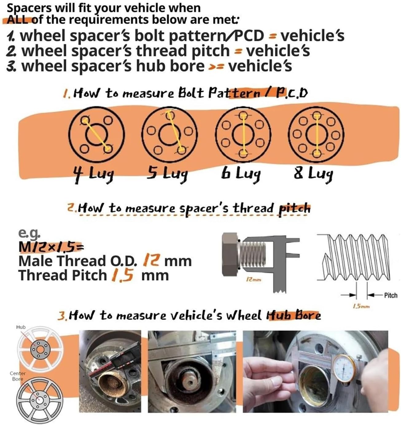 PP-P 4枚セット ハブセントリックリング 2 個 PCD 5X100 ハブボア 54 ミリメートル