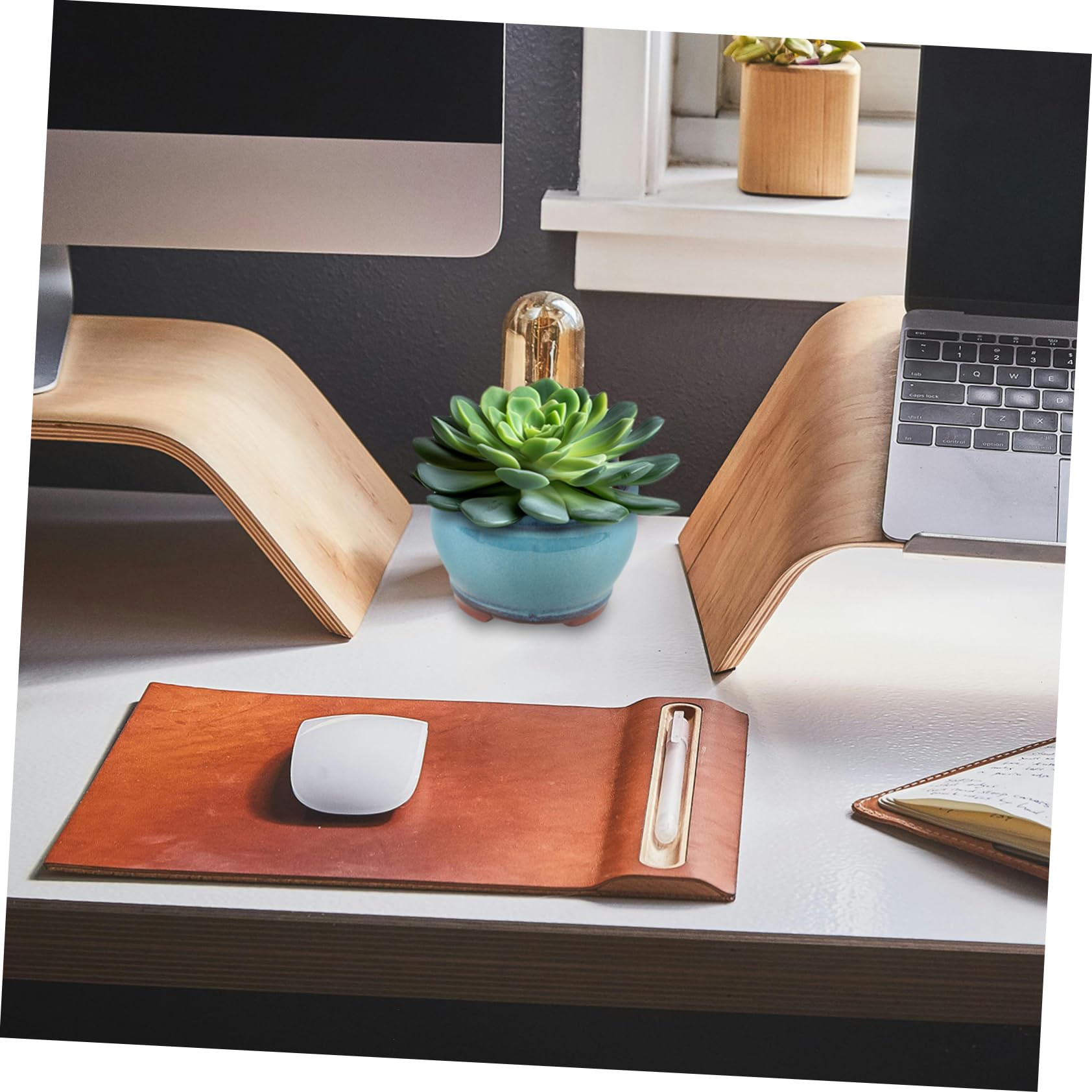 BESPORTBLE 5St Saftige Spargel-Topfpflanze Sukkulenten Pflanzgefäß Tischdekoration Pflanzgefäß Dekorative Pflanzentöpfe blumentopf Desktop-Topf für Sukkulenten Desktop-Pflanztopf lila Ton
