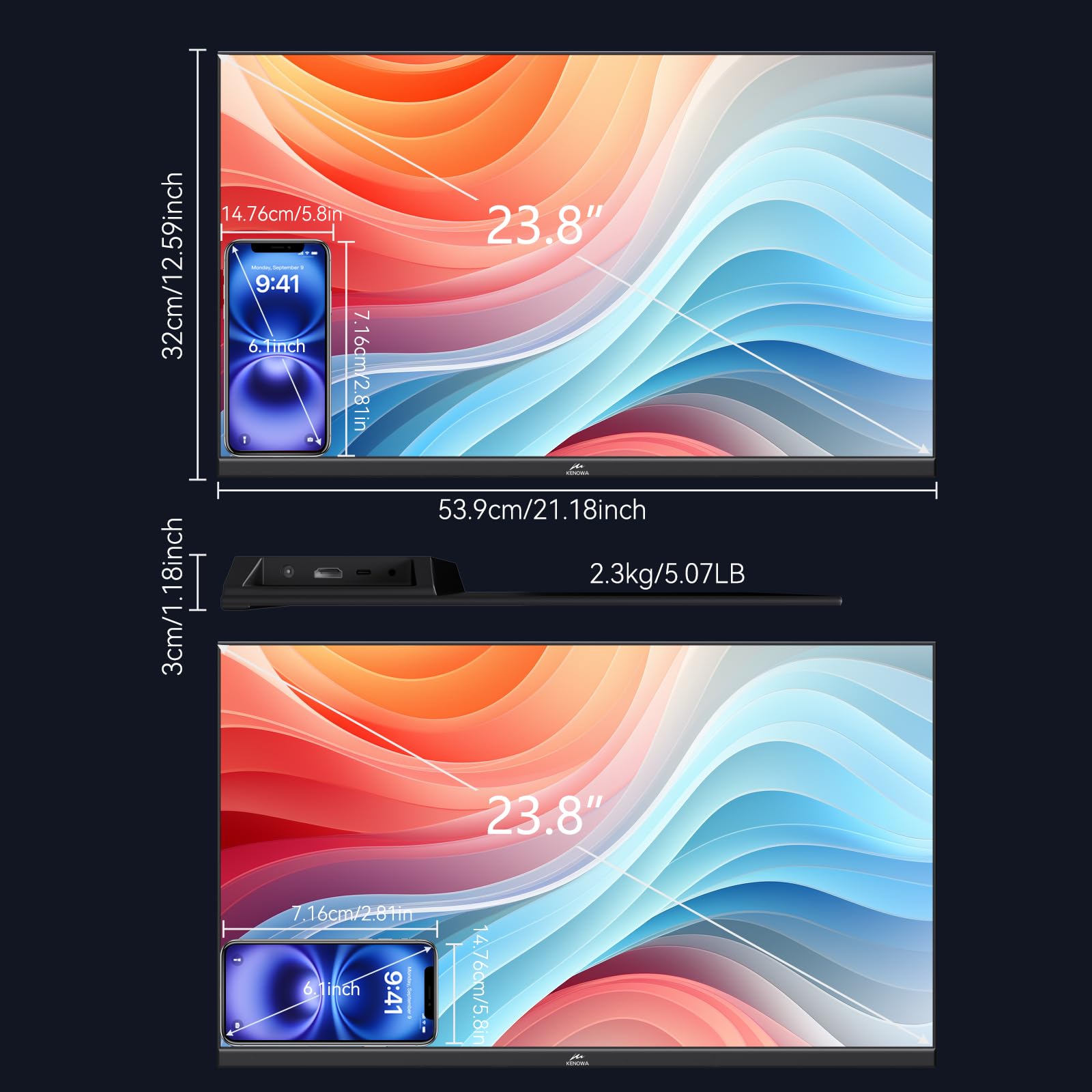 Amazon.com: Kenowa 23.8