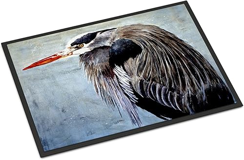 Caroline's Treasures 8652JMAT - Tapete para puerta delantera, 24 x 36 pulgadas, para interiores y exteriores, para entrada, antideslizante, lavable,