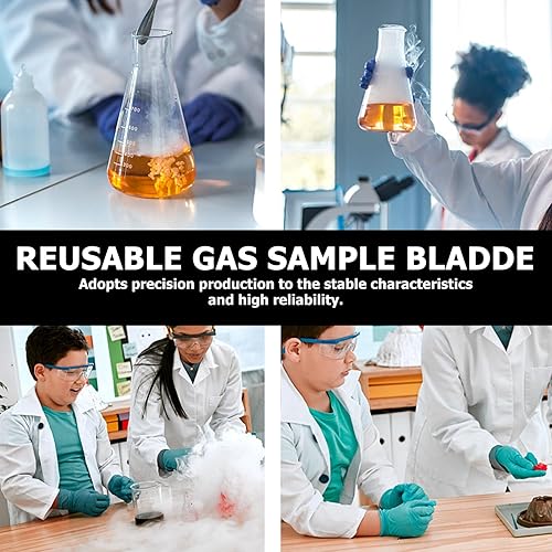 Miniatura 5 de Vejiga de muestreo de gas, vejiga de látex vejiga de bola de goma para muestreo de gas de vejiga de goma, herramienta de muestreo de gas de vejiga