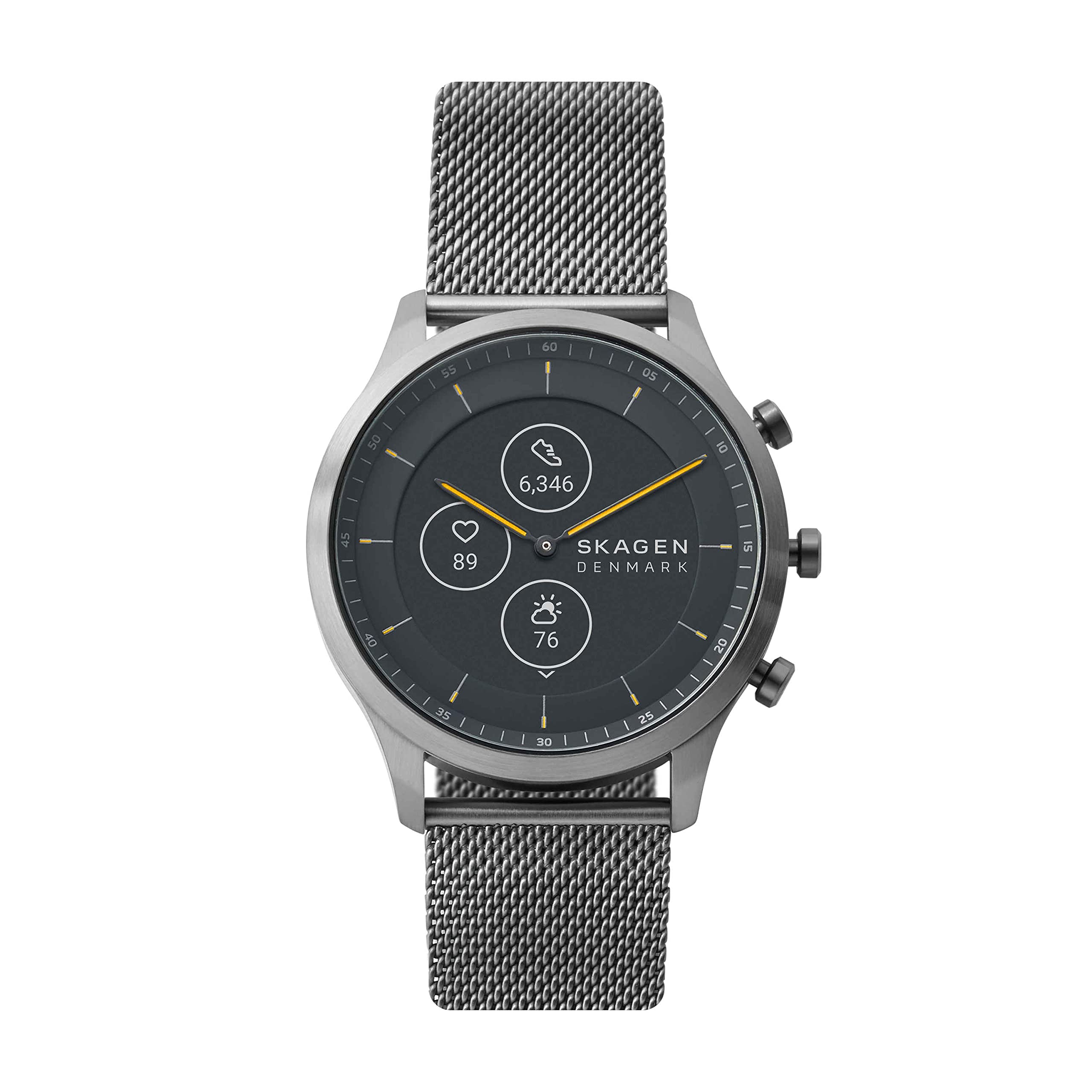 Skagen Jorn Hybrid HR Analog Black Dial Men's Watch-SKT3002