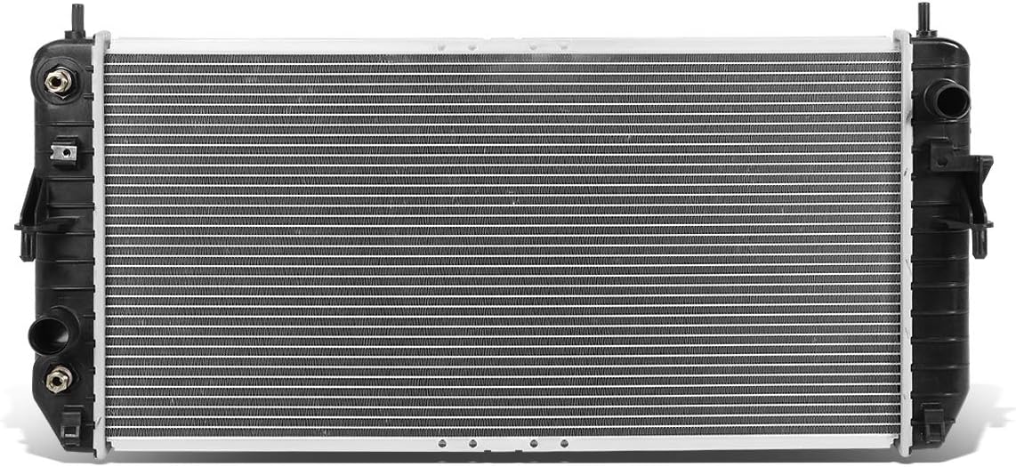 DNA Motoring OEM-RA-2853 Factory Style Aluminum Cooling Radiator Compatible with 06-11 Cadillac DTS/Lucerne AT/MT, 30-1/2" W X 14-7/8" H X 1-1/4" D, 1-5/16" Inlet, 1-5/16" Outlet