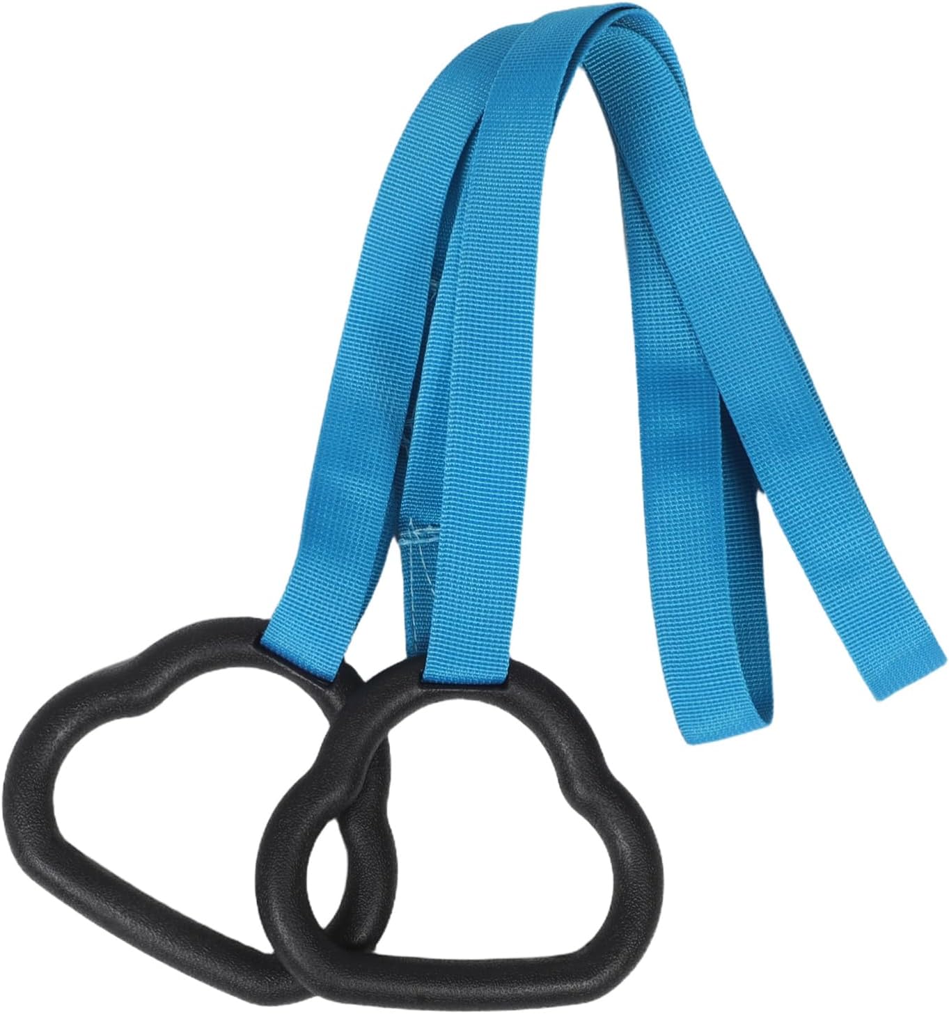 Sosoport 1 Pair Gym Rings Indoor Gymnastics Equipment for Strength Training Space Saving Design for Home Fitness Sturdy Material Suitable for All Ages