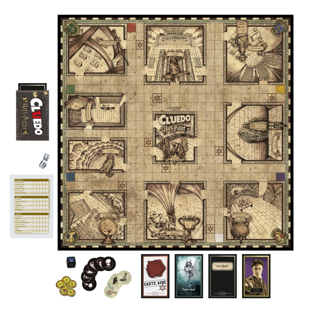 Hasbro Gaming CLUEDO - Harry Potter (FR)