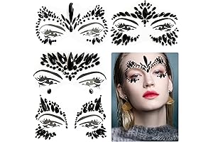 Gleaming Face Jewels: Experience the Shimmering Allure