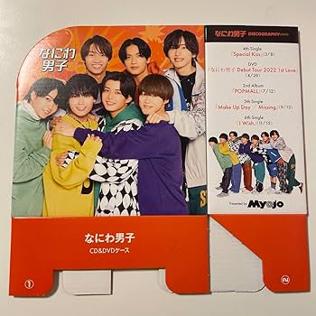 なにわ男子 CD＋LIVE DVD＋ポスター＋おまけ冊子 なにわ男子 - なにわ男子 POPMALL LIVE TOUR 2023 告知ポスター