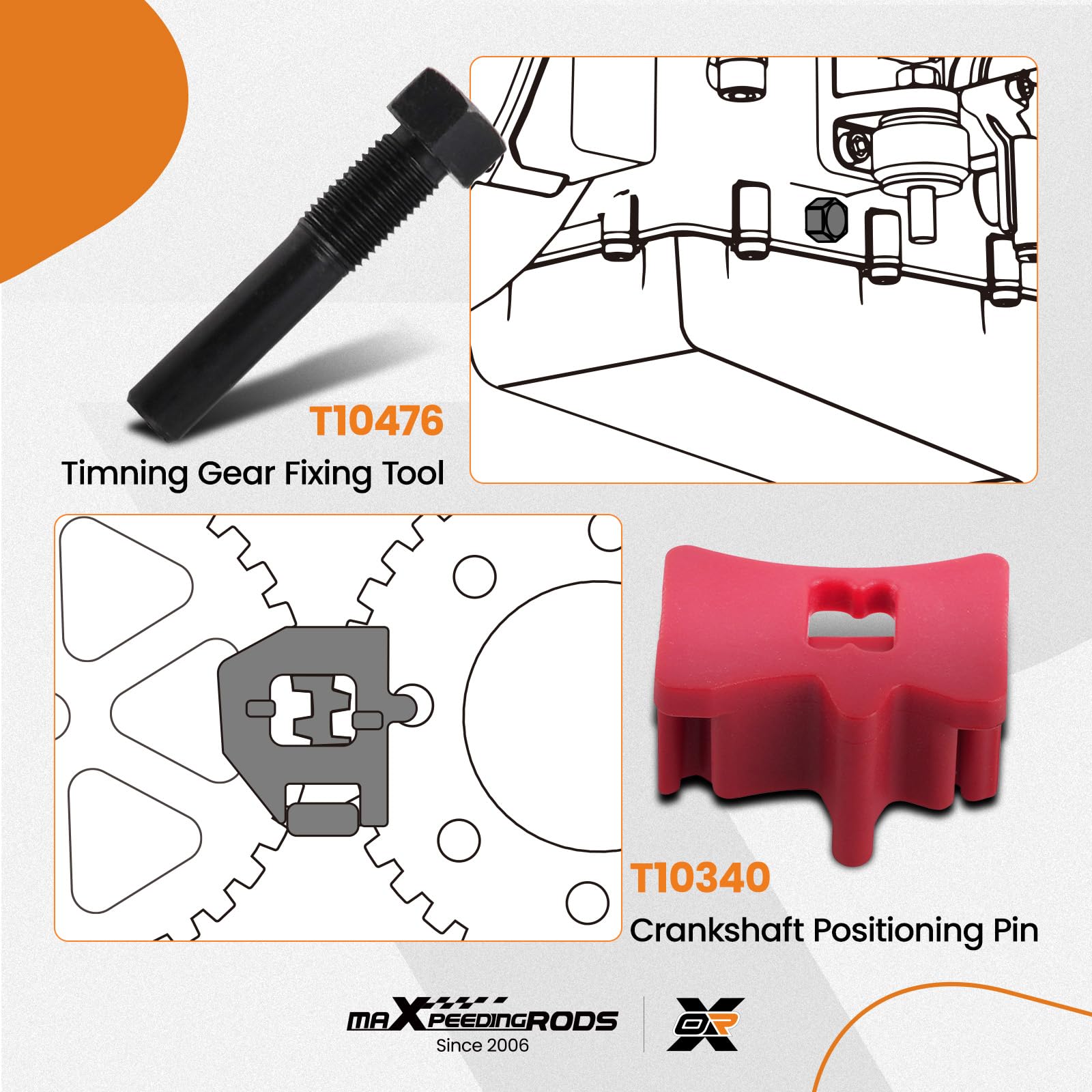 maXpeedingrods Outil de réglage du moteur pour VAG VW Audi T10340 T10499