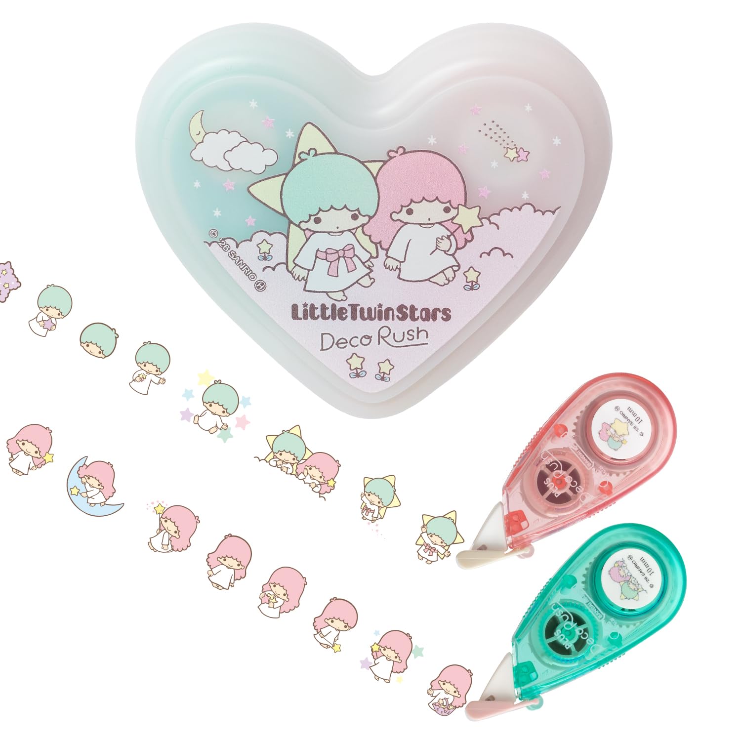Amazon.co.jp: プラス デコラッシュ ハートケースセット​ サンリオ