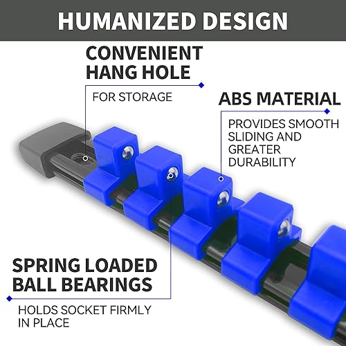 Miniatura 3 de Organizador de enchufes ABS de 38 pulgadas, bastidores de enchufes resistentes, kit de soporte de enchufe de 38 pulgadas x 15 clips de alta calidad