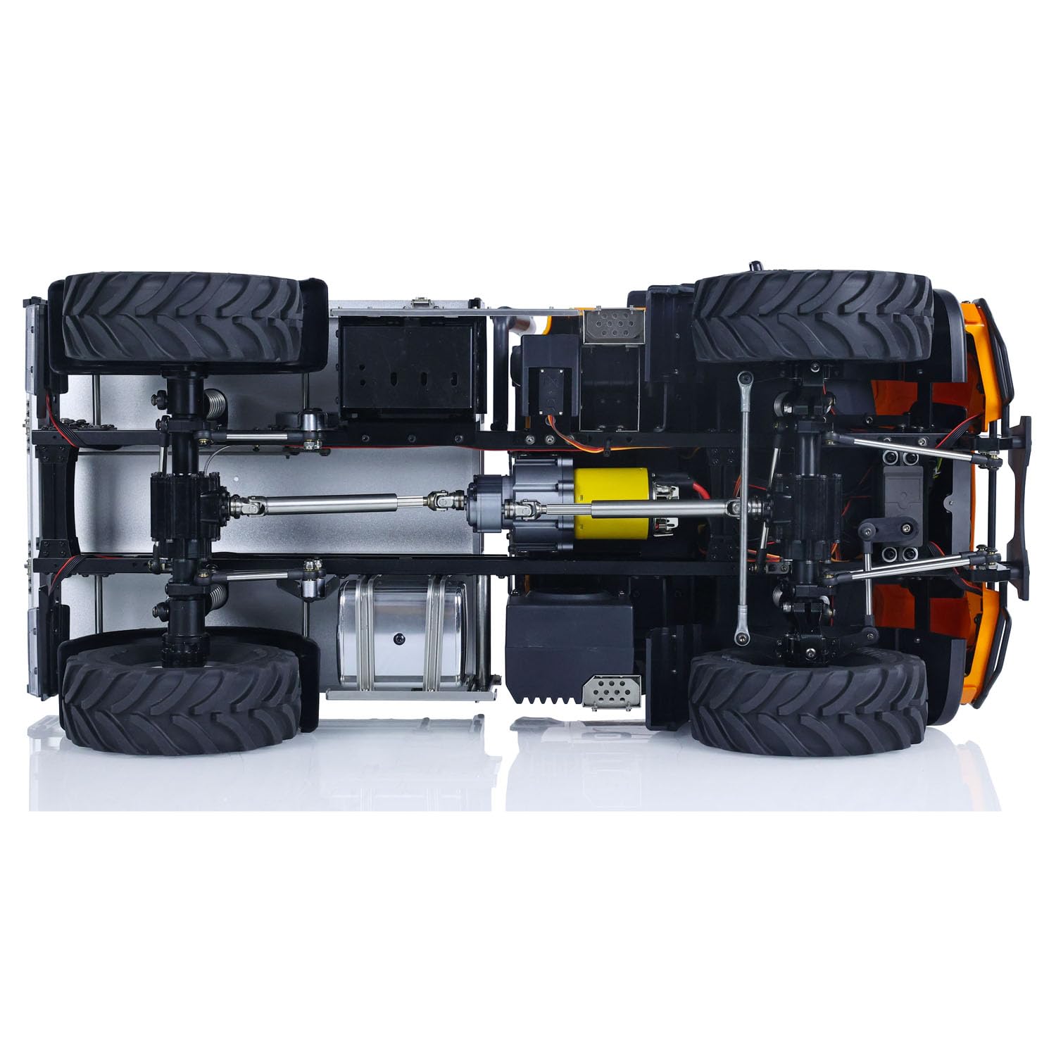 TOUCAN RC Hobby Camion RC Fuoristrada 1/10 Scala 4x4 Rock Crawler – Elettrico, RTR, 30 Km/h, Batteria 2500 MAh, Rosso
