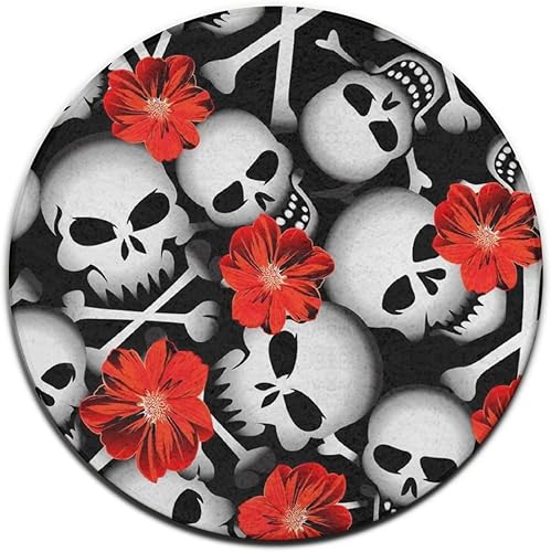 Alfombra redonda grande, alfombra decorativa para silla de oficina para alfombras y suelos de madera, alfombra de piso de alta calidad compatible