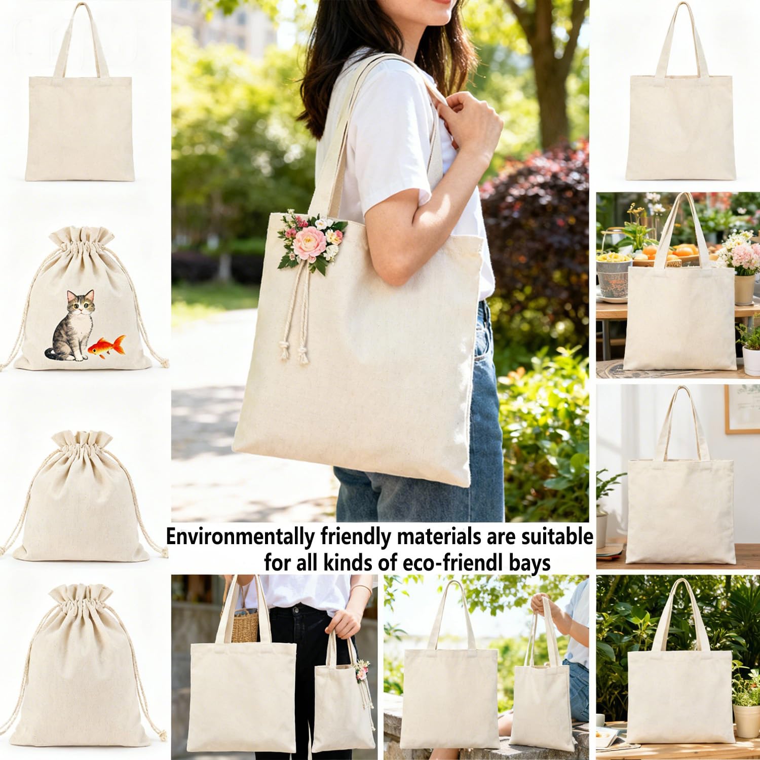 Tessuto Artigianale in 100% Cotone Naturale 1 stk Tessuto di Calicò al Metro 1M x 160cm Tessuto Spesso e Resistente in Cotone 100% Non Sbiancato Materiale Artigianale per Cucire Cuscini Tovaglie