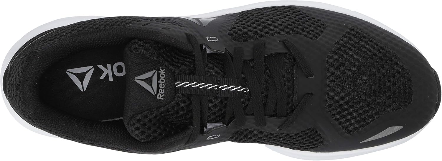 Reebok Men's Endless Road Running Shoes 8 3X-Wide Black/True Grey/White